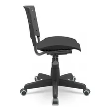 Kit 4 Cadeiras Para Escrit贸rio Ergon么mica Secret谩ria Foto mini 4