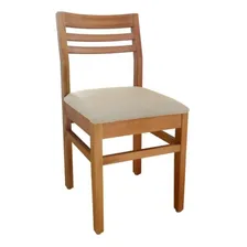 Kit 4 Cadeiras Para Mesa De Jantar Em Madeira Maciça Bdwt Foto mini 3