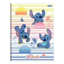 Kit 4 Cadernos Brochura Pequeno Stitch 80 Fls - Foroni Foto mini  3