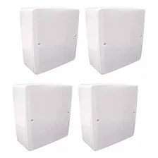 Kit 4 Caixa De Passagem 15x15cm Elétrica Ilumi Sobrepor Cor Branco Foto mini 1