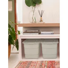 Kit 4 Caixa Organizadora Pratic Box 3 Litros Com Travas Foto mini 3