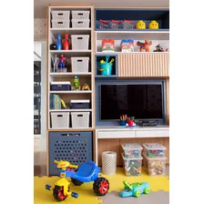 Kit 4 Caixa Organizadora Pratic Box 3 Litros Com Travas Foto mini 4