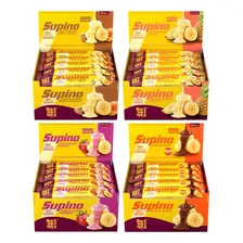 Kit 4 Caixas Barras Supino Zero C/ 480g Cada Sabores Foto mini 1