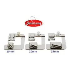 Kit 4 Calcador Sapata Barra Bainha Singer Elgin Janome Elna Foto mini  2