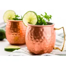 Kit 4 Canecas Moscow Mule + 4 Canudos + Dosador Cobre Foto mini 4