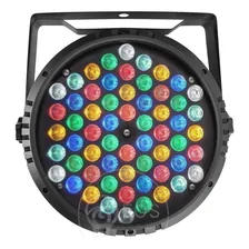 Kit 4 Canhão Refletor 60x3w Parled Cree Rgbwa Slim Dj Festa 110/220v Foto mini  2