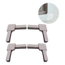 Kit 4 Cantoneira Nylon Perfil A058 AlumÃnio Tela Mosquiteira Cor Branco Foto mini 1