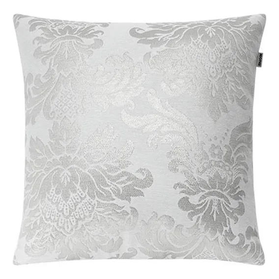 Kit 4 Capa De Almofada Jacquard - Branco Foto 1