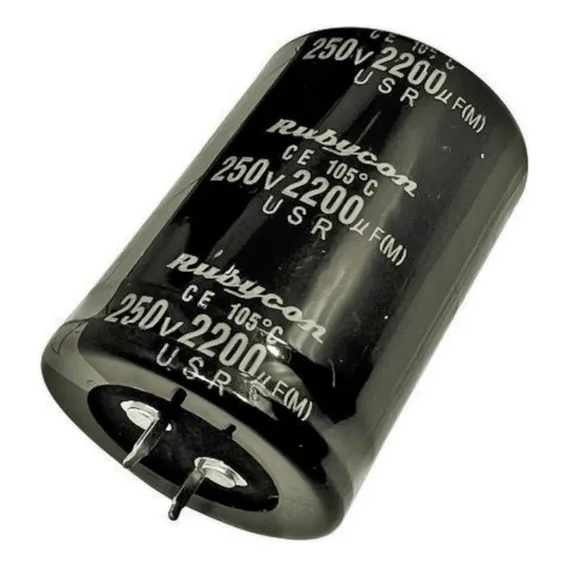 Kit 4 Capacitor Eletrolitico Radial 2200uf X 250v Foto 1