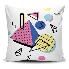 Kit 4 Capas Almofadas Estampada Geometric Colors 45x45cm Foto mini 2