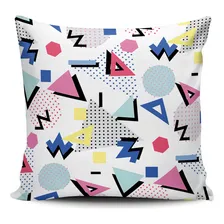 Kit 4 Capas Almofadas Estampada Geometric Colors 45x45cm Foto mini 4