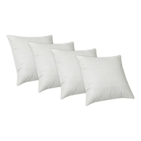 Kit 4 Capas De Almofadas 43x43cm Decorativa Jacquard Caribe Foto 1