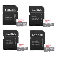 Kit 4 Cartões De Memoria 64gb Foto mini 1