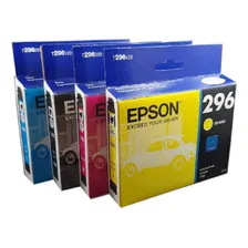 Kit 4 Cartuc 296 T296 Epson Xp231 Xp241 Xp431 Xp441 Foto mini 2