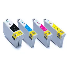 Kit 4 Cartucho T140 CompatÃvel Para Impressora Tx620fwd Foto mini 1