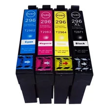 Kit 4 Cartuchos 296 T296 Xp-231 Xp-241 Xp431 Rende 4x Mais Foto mini 1