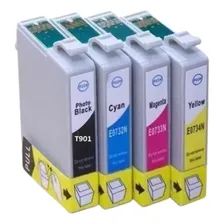 Kit 4 Cartuchos C92 Cx5600 CompatÃvel Foto mini 2