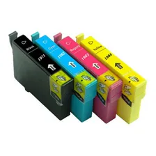 Kit 4 Cartuchos Compativel Com Epson Xp214 Xp411 Xp204 Xp401 Foto mini 1