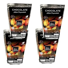 Kit 4 Chocolate Fragmentado 50% 500g Sem Lactose/glĂșten/soja Foto mini 1