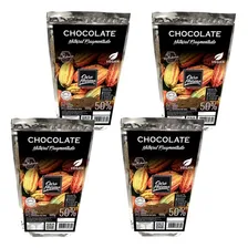 Kit 4 Chocolate Fragmentado 50% 500g Sem Lactose/glĂșten/soja Foto mini 3
