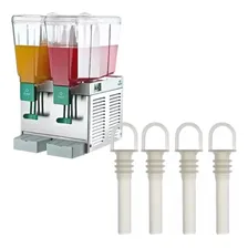 Kit 4 Chupetas Bico Dosador Refresqueira Ibbl Bbs1 E Bbs2 Cor Branco Foto  mini 1