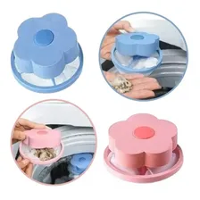 Kit 4 Coletores Filtro Flutuante Pelos Máquinas Fiapos Roupa Foto mini 2