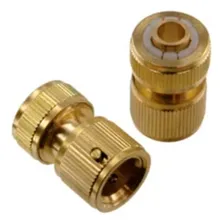 Kit 4 Conector + 4 Engate Rápido Latão + 8 Conector Alumínio Foto mini  3