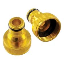 Kit 4 Conector + 4 Engate Rápido Latão + 8 Conector Alumínio Foto mini 4