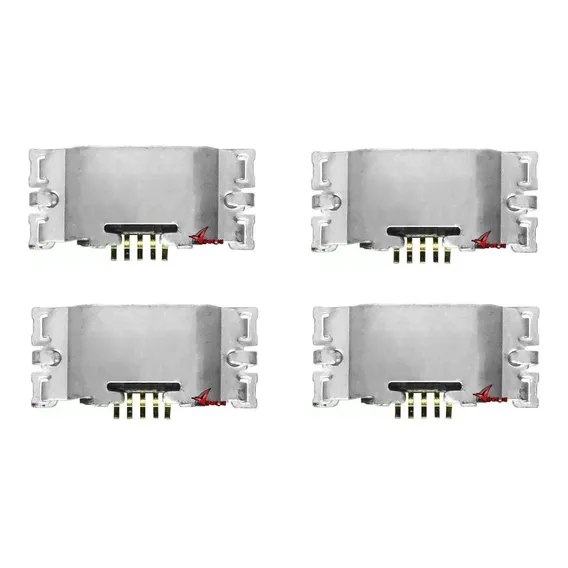 Kit 4 Conector De Carga Dock Moto G5s Plus Xt1802 Xt1683 Foto 1