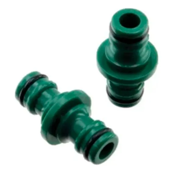 Kit 4 Conector Duplo Engate Rápido Mangueira Verde 1/2 Foto 1