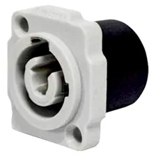 Kit 4 Conector plug Ac Out Painel Cinza Macho Wireconex Foto mini 3