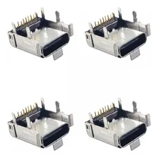 Kit 4 Conector Usb-c 3.1 120 24p Solda Placa 90 Foto  mini 1