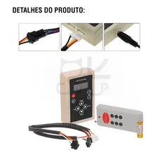 Kit 4 Controladora De Fita Led Digital 6803 Rgb 328 Efeitos Tensão de operação 12V 12V Foto mini 3