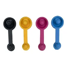 Kit 4 Cores Tampões Para Reservatório Bulk Ink | Modelo 1 Foto mini  2
