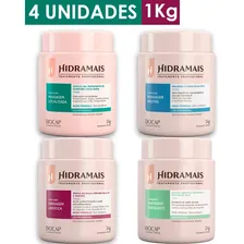 Kit 4 Cremes Neutro + Localizada + Drenagem + Esfoliante 1kg Foto  mini 1