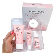 Kit 4 Cremes Serum Skincare Japan Sakura Sweet Kiss Laikou Foto mini  2