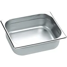 Kit 4 Cubas Gastronomica Inox Gn 1/4 X 65mm (265x162mm) Foto  mini 1