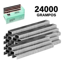 Kit 4 Cx Grampo Para Grampeador Pneumático 80/06mm Rocama Foto mini 1