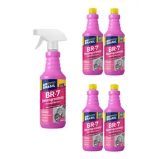 Kit 4 Desengraxante 1l + Desengraxante Com Gatilho 500ml Br7 Foto  mini 1