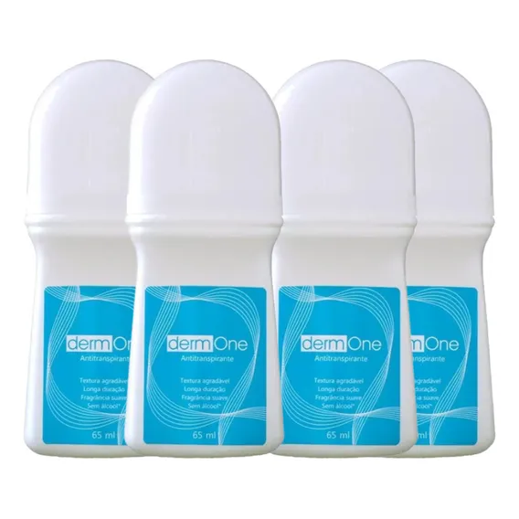 Kit 4 Desodorante Roll-on Antitranspirante - Blaky Friday Fragrância Neutra Foto 1