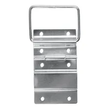 Kit 4 Dobradiça Externa Média Cromada Limitador 45° P/ Case Cor Cromado Foto mini 2