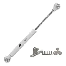 Kit 4 Dobradiça Reta 4 Pistão A Gás 80n Armário Basculante Foto mini  3