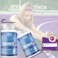 Kit 4 Dolomita D Cálcio Magnésio 950mg 120 Cáps Unilife Vit Sabor Natural Foto mini 4
