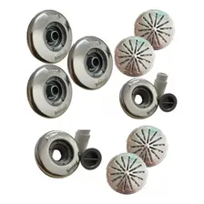 Kit 4 Dreno Fundo Ralo Inox 2 Aspiração E 3 Retornos Foto mini 1