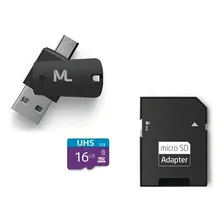 Kit 4 Em 1 Cart茫o De Mem贸ria Ultra High Speed-i + Adaptado Foto mini 4