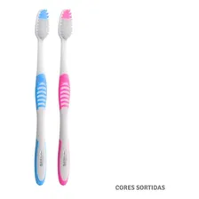 Kit 4 Escovas Dentais Cerdas Onduladas Média Klin Sortidas Foto mini 3