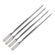 Kit 4 Espetos Espada Inox 50cm Para Churrasco - Resistente Foto mini 1