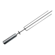 Kit 4 Espetos Tridente Inox P/ Churrasqueira Grill Girat贸rio Foto mini 2