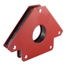 Kit 4 Esquadro Magnetico Solda 12 Kg Soldador Serralheiro Foto mini 2