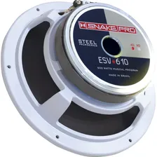 Kit 4 Falante Woofer Snake 10 Esv610 300w Rms Medio 4/8 Ohms Cor Branco Foto mini  3